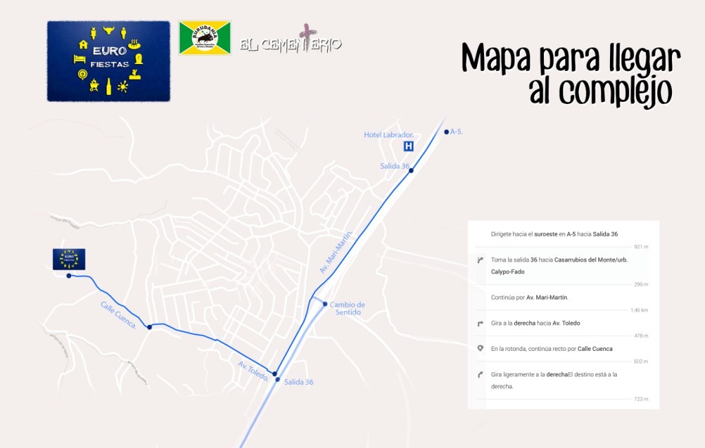 Mapa para Llegar al Cementerio